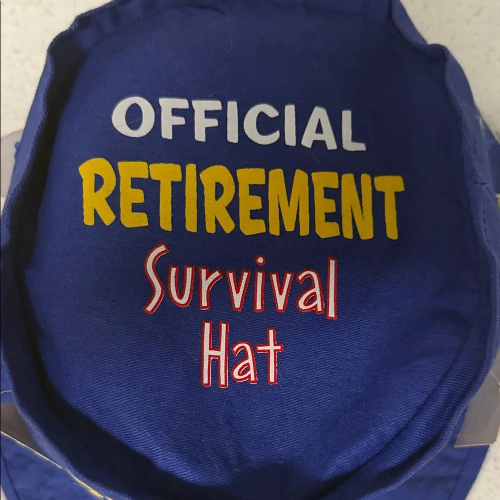 Blue Retirement Survival Hat